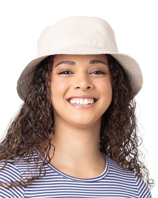 Big Accessories BA642 Lariat Bucket Hat Doba OS KHAKI